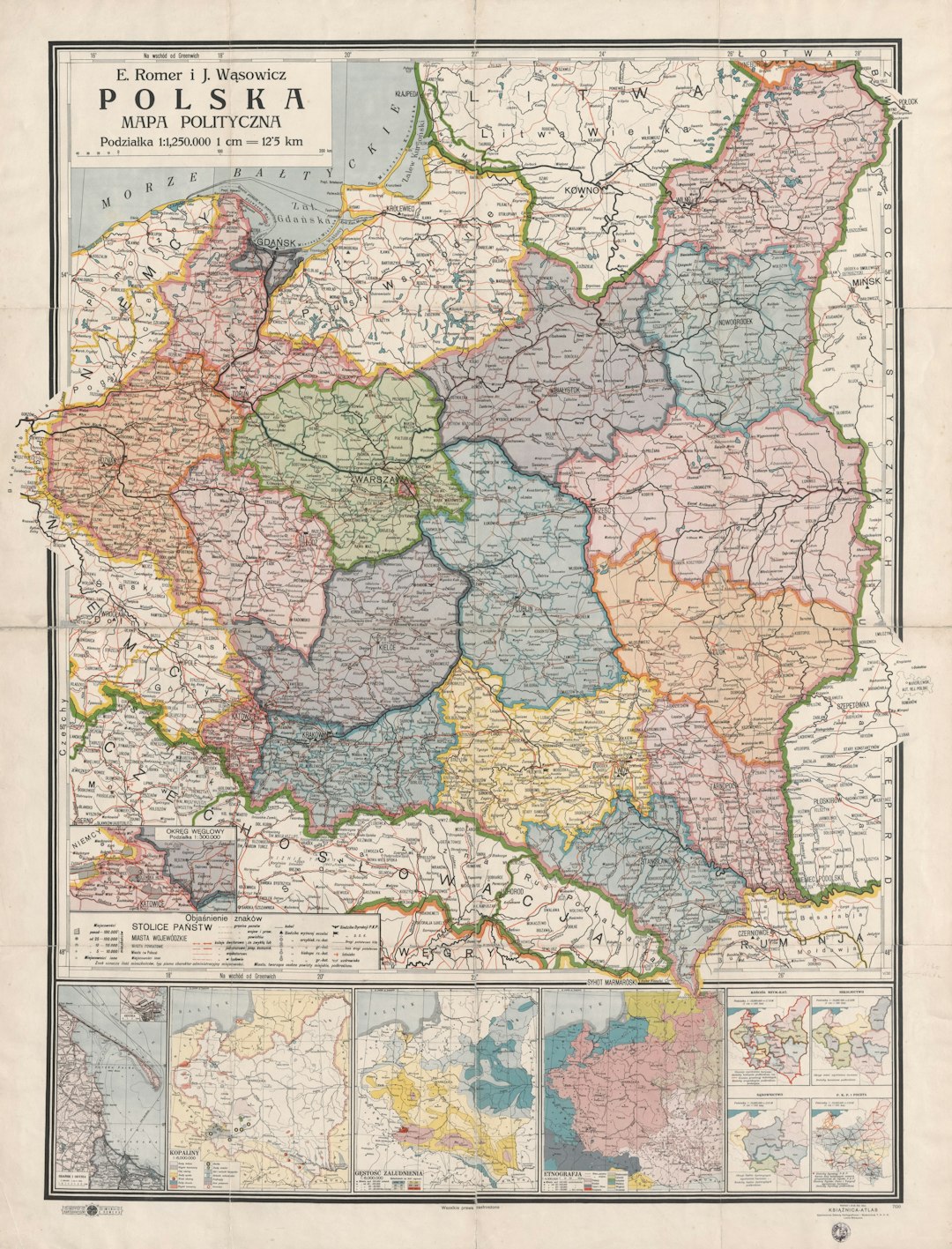 Atlas geograficzny Polski